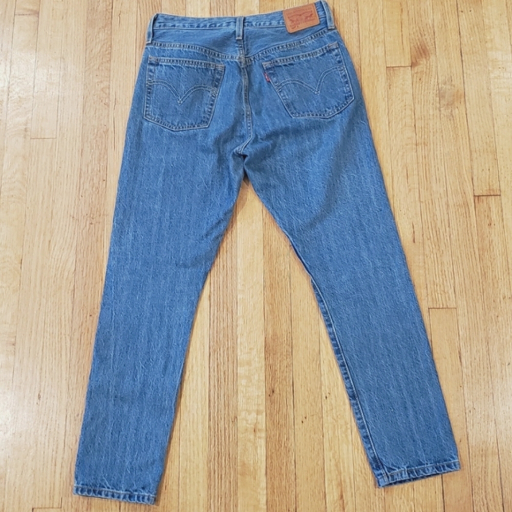 Levi's Women's Skinny Jeans - Light Blue - Picture 3 of 10